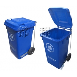 100L腳踏式環(huán)衛垃圾桶